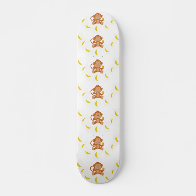 Monkey and bananas skateboard (Front)