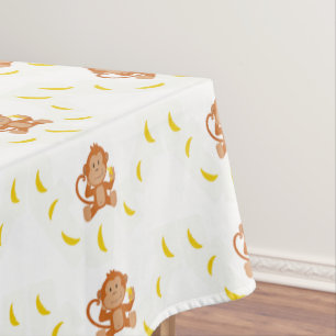 Monkey and bananas tablecloth