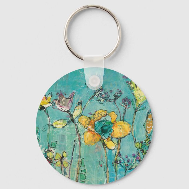 Monkey and Mommy Keychain (Front)