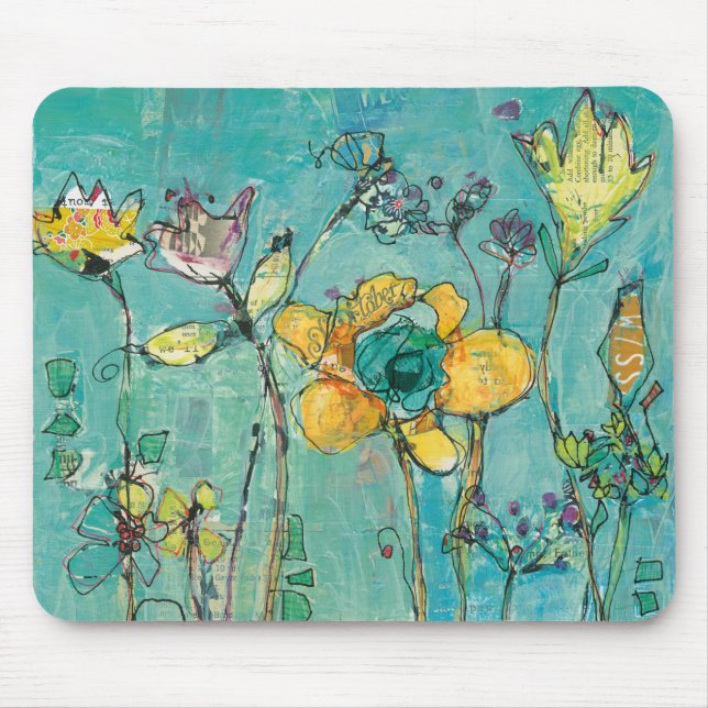 Monkey and Mommy Mouse Pad (Front)