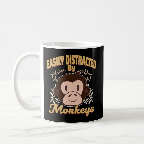 Monkey Ape Zookeeper Primatologist Chimpanzee Coffee Mug