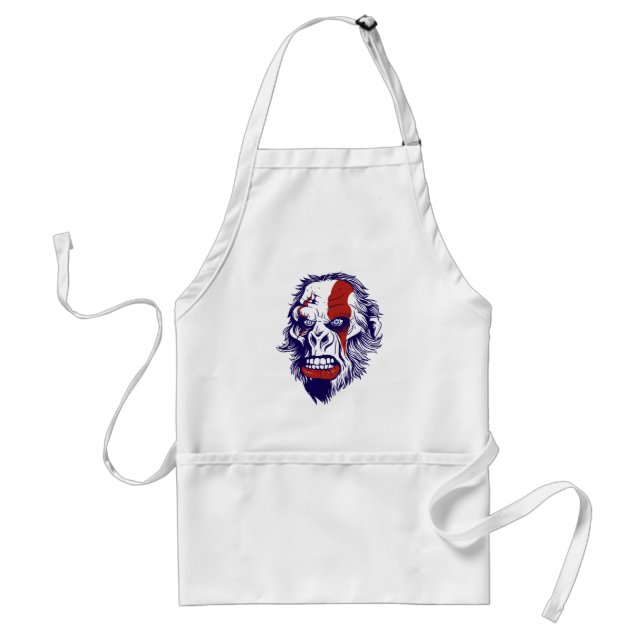 Monkey Approne  Adult Apron (Front)