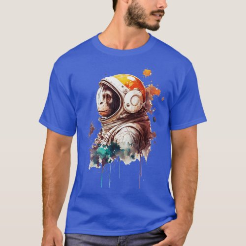 Monkey Astronaut 4 T_Shirt