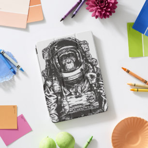 Monkey Astronaut iPad Pro Cover