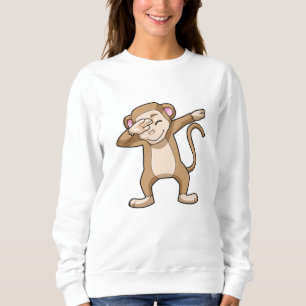 Monkey at Hip Hop Dance Dab Sweatshirt