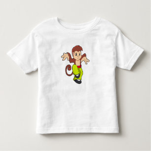 Monkey at Martial arts Kungfu Toddler T-shirt