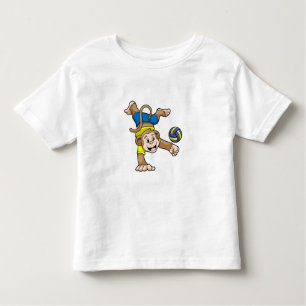 Monkey at Sports with Volleyball Toddler T-shirt