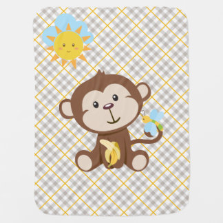 Monkey Baby Blanket