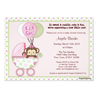 Green Baby Shower Invitations 9