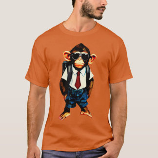 Monkey back to school T-Shirt