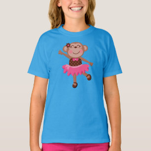 Monkey Ballerina T-Shirt