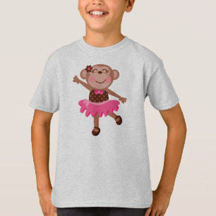 Monkey Ballerina T-Shirt