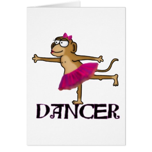 Monkey Ballet Cards (Front)