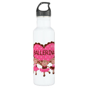 Monkey Ballet Water Bottle