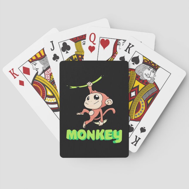 Monkey Banana Poker Cards (Back)