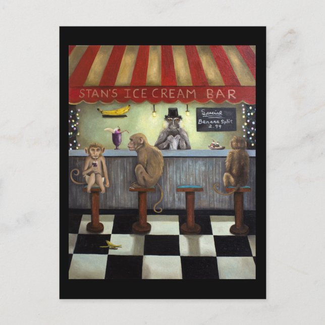 Monkey Bar Postcard (Front)