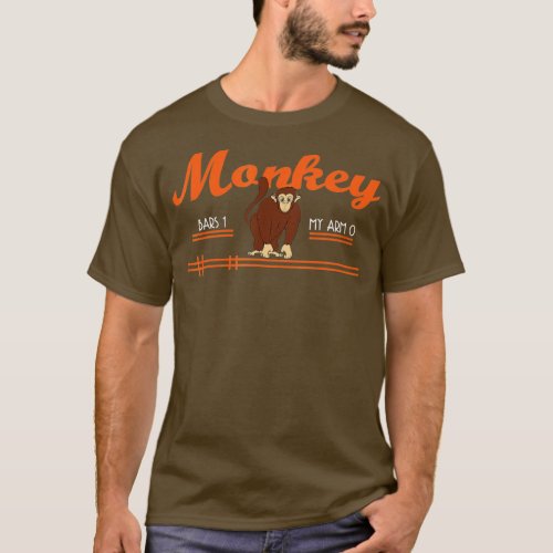 Monkey Bars 0 My Arms 1 Monkey Gifts T_Shirt