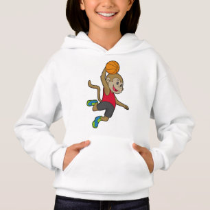 Monkey Basketball player Basketball Hoodie