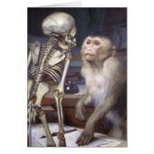 Monkey Before Skeleton (Front)