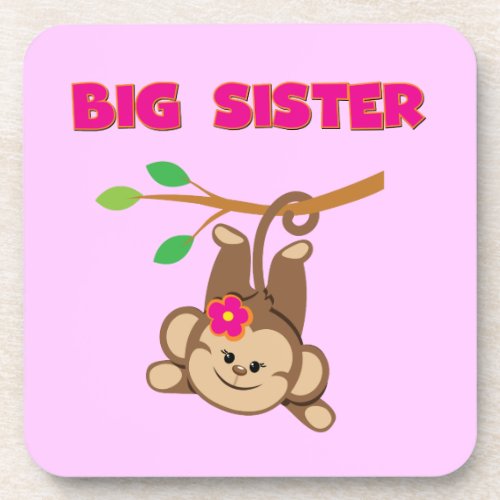 Monkey Big Sister Drink Coaster