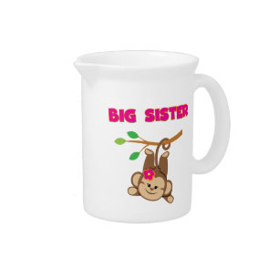 Monkey Big Sister Drink Pitcher