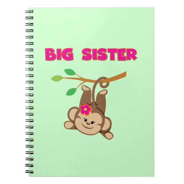 Monkey Big Sister Notebook (Front)