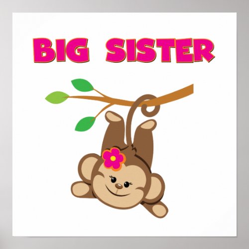 Monkey Big Sister Poster