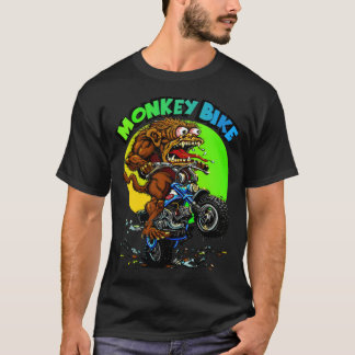 Monkey bike riding evolution T-Shirt