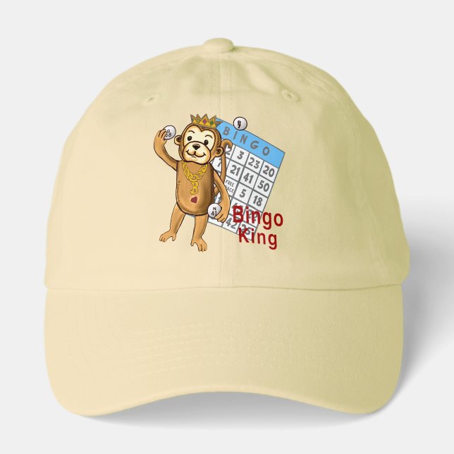 Monkey Bingo King Hat (Front)