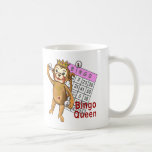 Monkey Bingo Queen custom name Mug