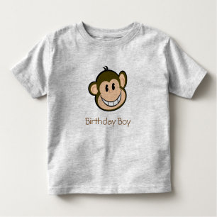 Monkey Birthday Toddler T-shirt