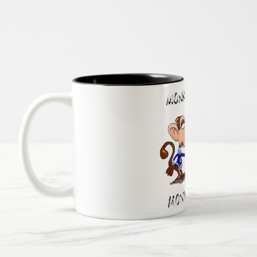 Monkey Biz Two_Tone Coffee Mug