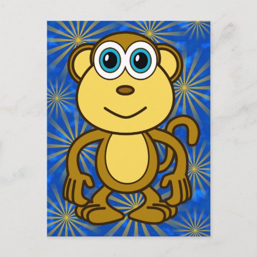 Monkey Bizness Design Postcard