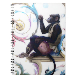 Monkey Blowing Bubbles Notebook