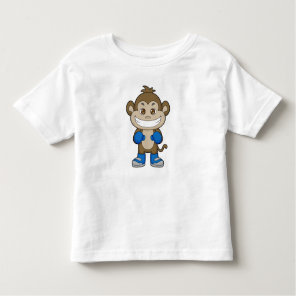 Monkey Boxing Boxer Boxing gloves Toddler T-shirt