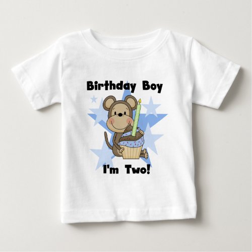 Monkey Boy 2nd Birthday Tshirts and Gifts