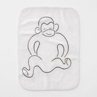 Monkey - Burp Cloth