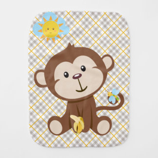 Monkey Burp Cloth