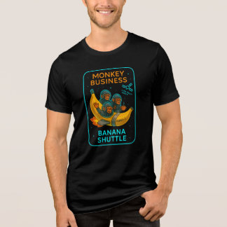 Monkey Business Banana Shuttle Shirt – Funny Space