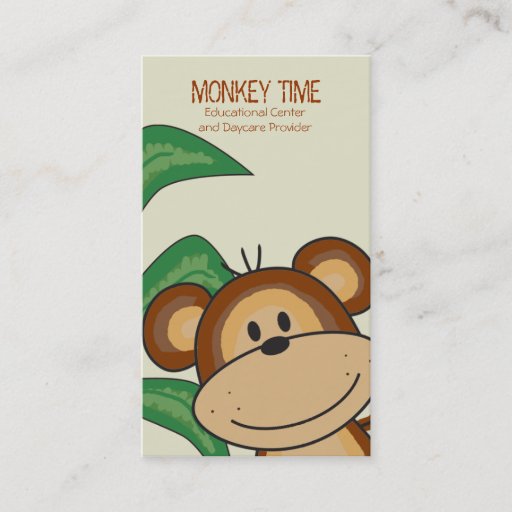 Customizable MONKEY Business Card