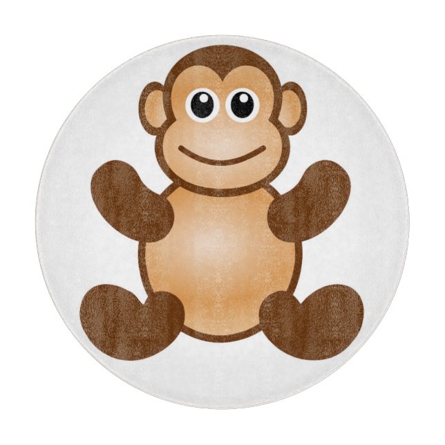 MONKEY BUSINESS CUTTING BOARD (Front)