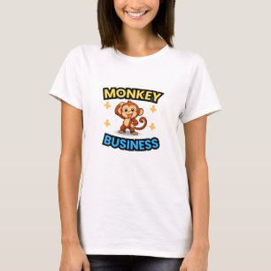 Monkey Business Funny T-Shirt