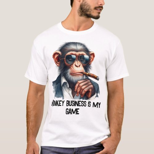 monkey business is my game T_Shirt