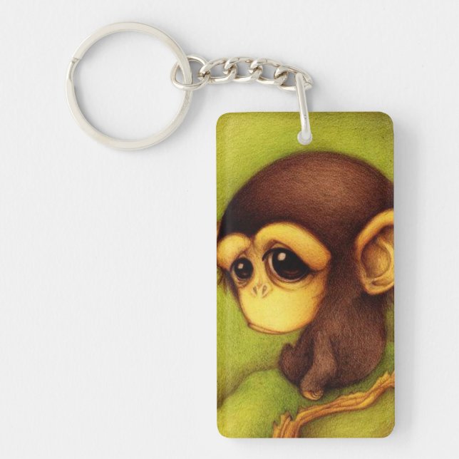 Monkey Business Keychain (Front)