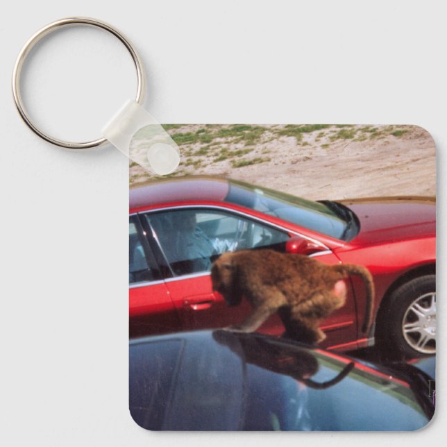 Monkey Business Keychain (Front)
