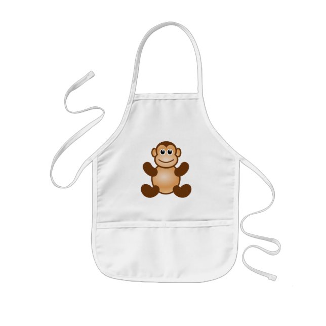 MONKEY BUSINESS KIDS' APRON (Front)