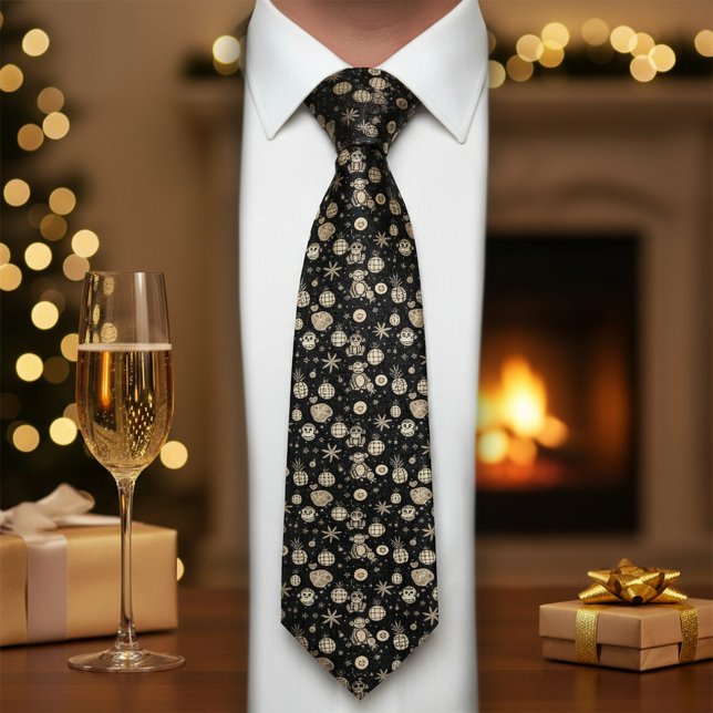 Monkey Business Pattern Neck Tie (Creator Uploaded)