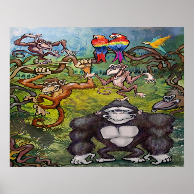 Monkey Business Poster (Front)