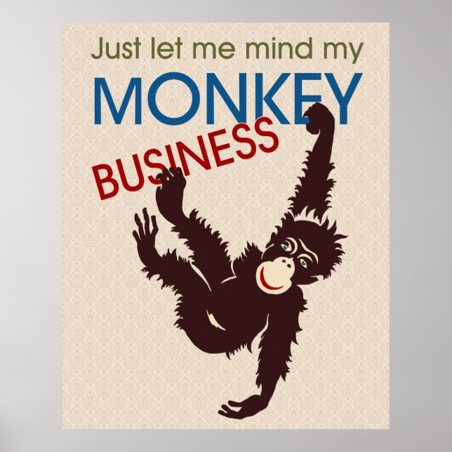 Monkey Business Poster (Front)