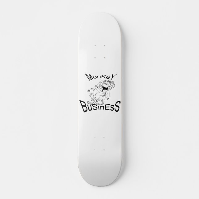 MonKeY BusiNeSs Skateboard Deck (Front)